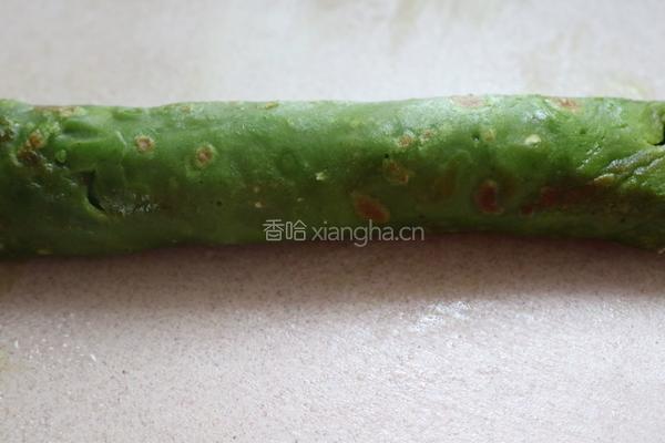 菠菜火腿肠卷饼的做法图解10