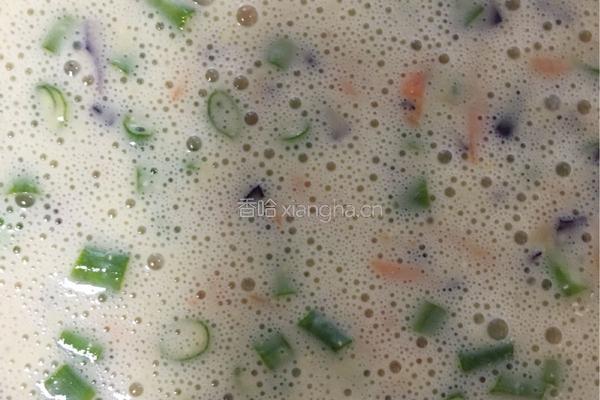 三蔬鸡蛋饼的做法图解6