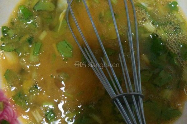 牡蛎煎蛋的做法图解4