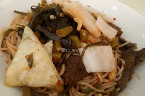 香辣牛肉粉的做法图解3