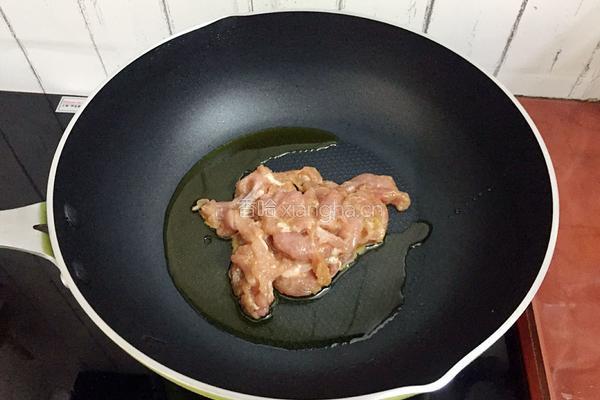 香菇炒肉的做法图解8