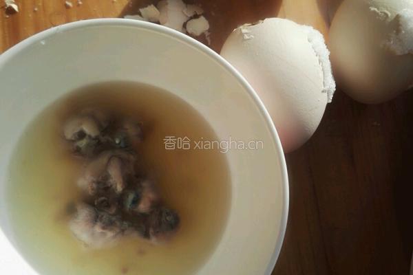 炖鸡蛋仔的做法图解3