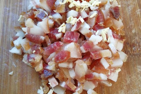 腊肉香菇糯米饭的做法图解6