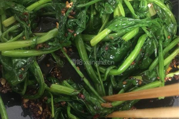 凉拌菠菜的做法图解11