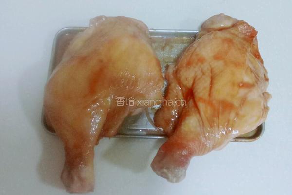 鸡腿海苔饭的做法图解5