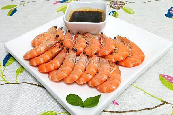 白灼对虾的做法图解4