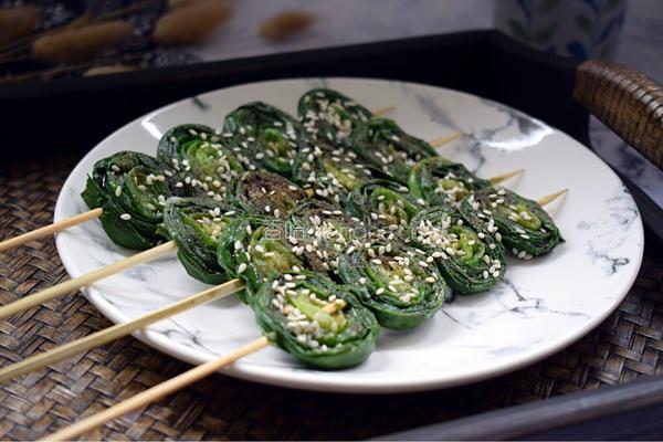 烤韭菜的做法图解15