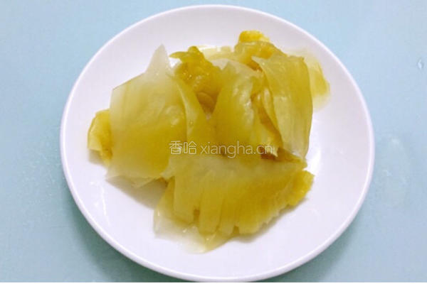 咸菜炒肉片的做法图解6