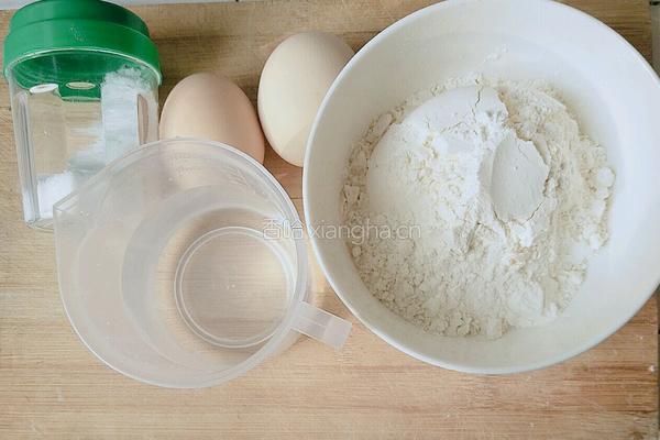 原味鸡蛋煎饼的做法图解1