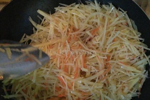 家常酸辣土豆丝的做法图解6
