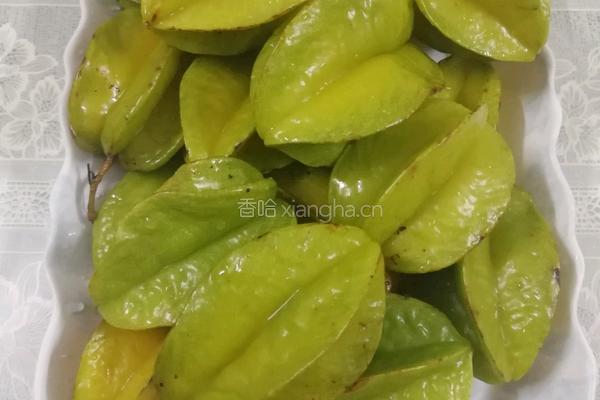 杨桃干的做法图解1
