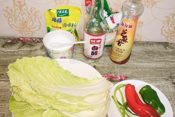 凉拌大白菜的做法图解1