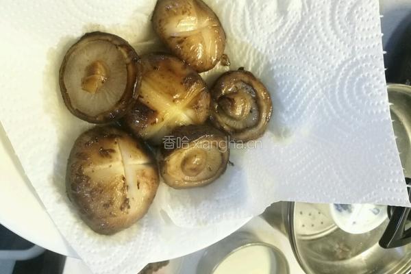 蚝油香菇青菜的做法图解3