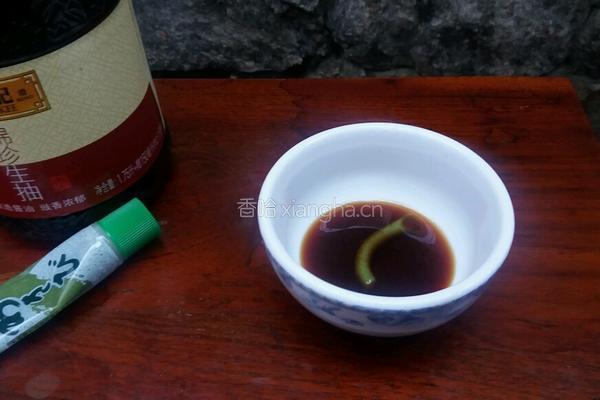 芥末茼蒿菜的做法图解3