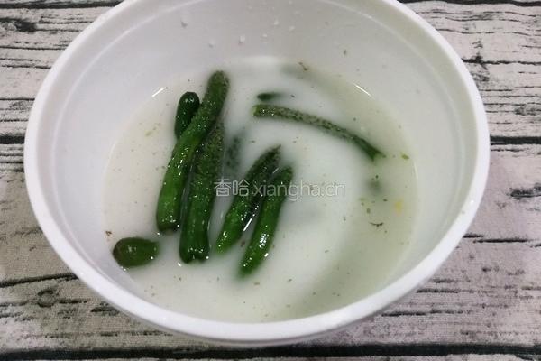小黄瓜咸菜的做法图解4