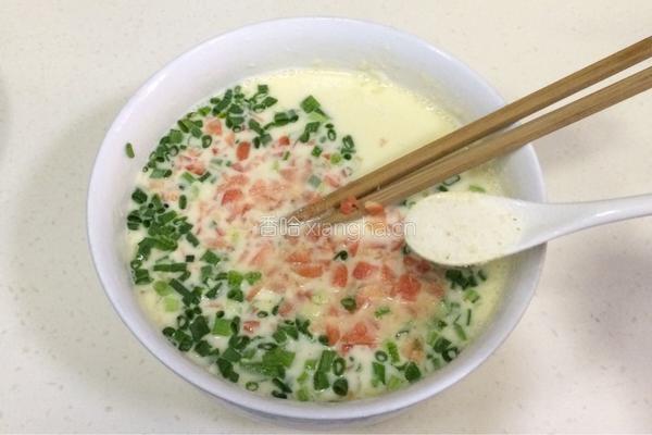 胡萝卜鸡蛋煎饼的做法图解7