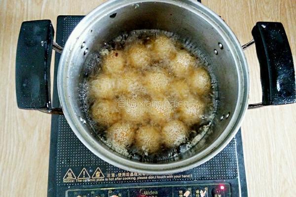 香甜红薯丸子的做法图解9