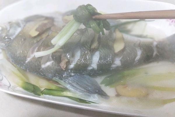 川味清蒸武昌鱼的做法图解12