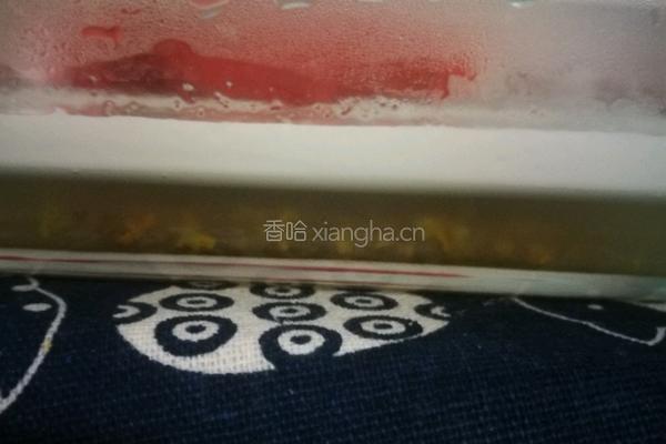 椰汁桂花糕的做法图解4