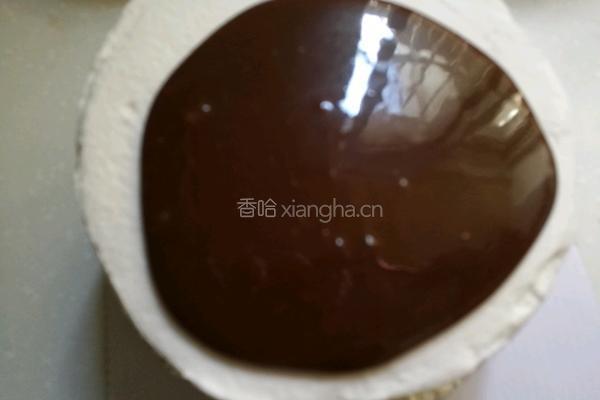 巧克力淋面水果蛋糕的做法图解6