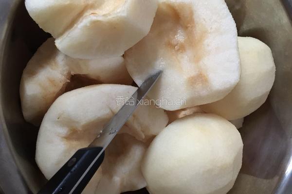 自制雪梨罐头 比方法罐头可保存一年以上的做法图解2