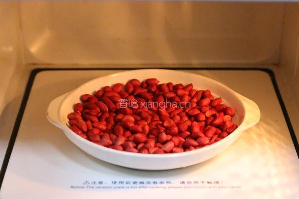 花生芝麻牛轧糖的做法图解2