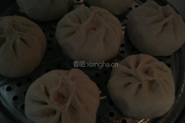 家常猪肉酸菜馅包子