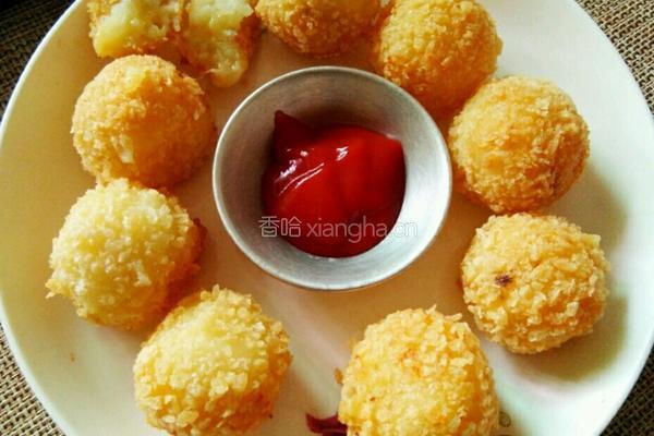芝士士豆球的做法图解3