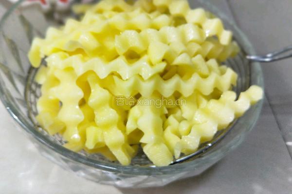 炸土豆花的做法图解12