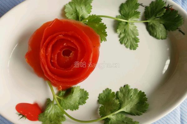 番茄玫瑰的做法图解7