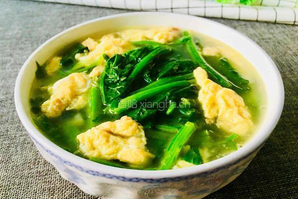菠菜鸡蛋汤的做法图解13