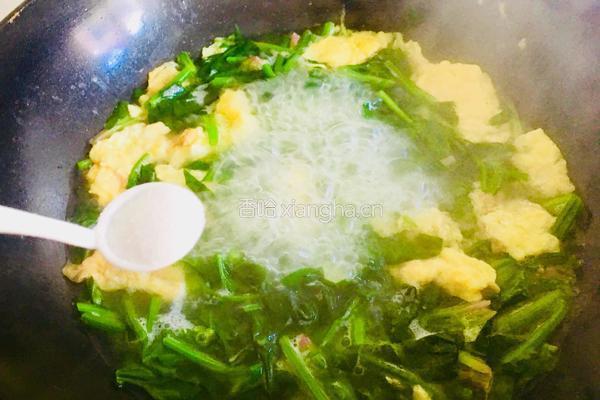 菠菜鸡蛋汤的做法图解12