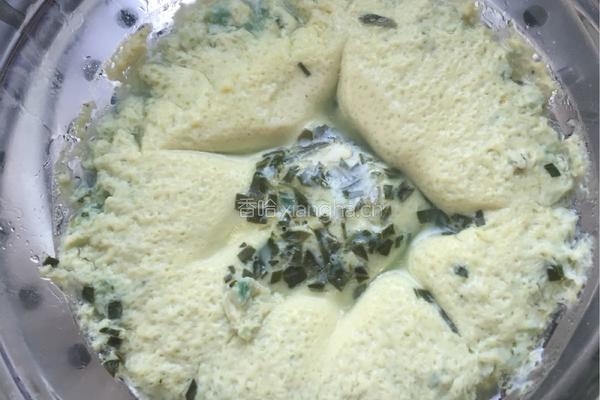 什锦蔬菜蒸鸡蛋糕