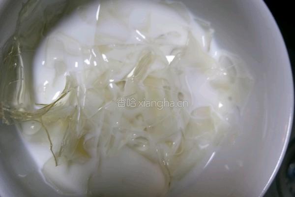 免烤原味慕斯蛋糕(六寸)的做法图解5