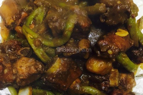 排骨土豆炖豆角的做法图解6