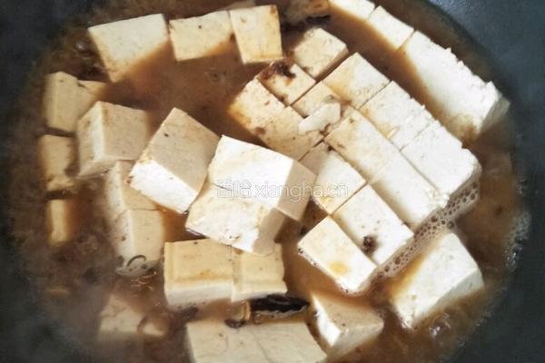 家常酱炖豆腐的做法图解8