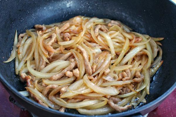 洋葱炒肉丝的做法图解12