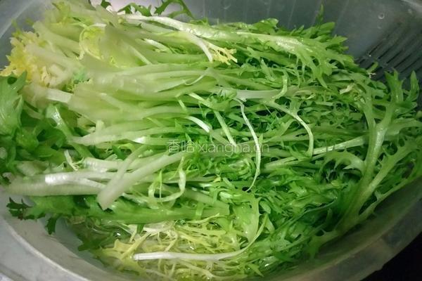 凉拌苦菊的做法图解1
