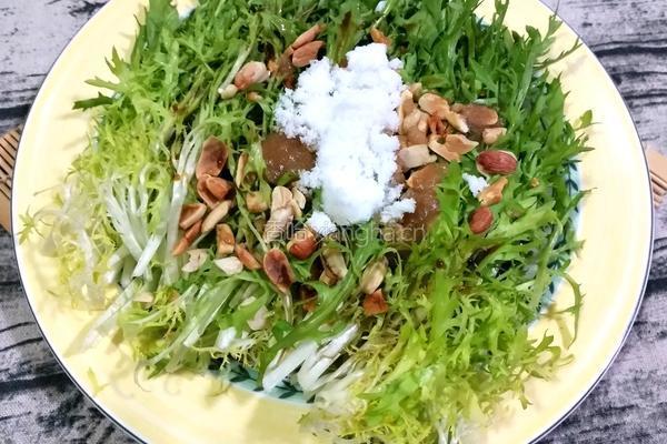 凉拌苦菊的做法图解4