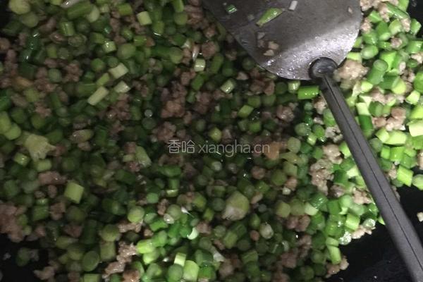 家常炒苍蝇头的做法图解4