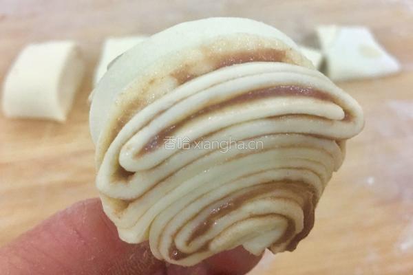 豆沙花卷的做法图解20