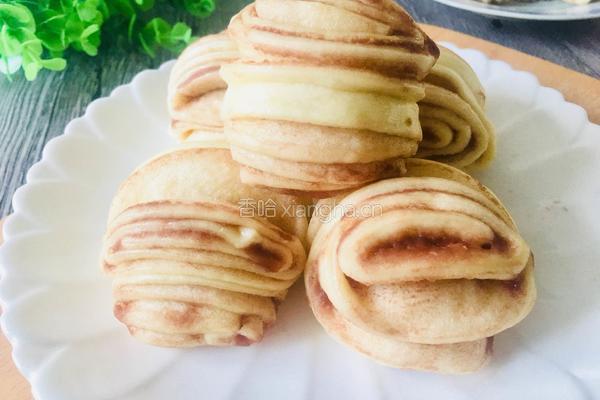 豆沙花卷的做法图解25