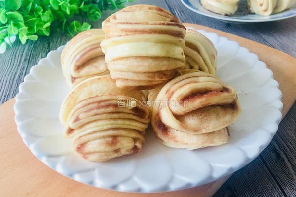 豆沙花卷的做法图解26