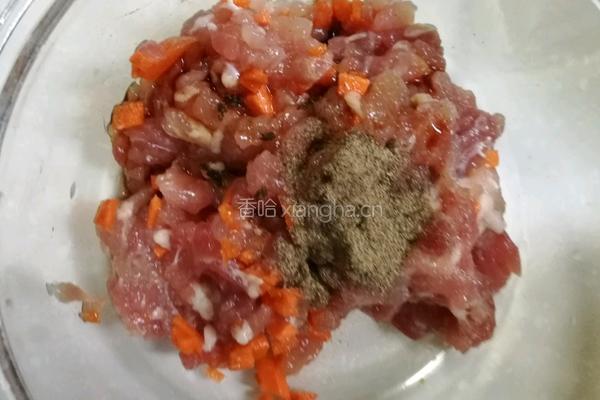 自制猪排豪华汉堡的做法图解2
