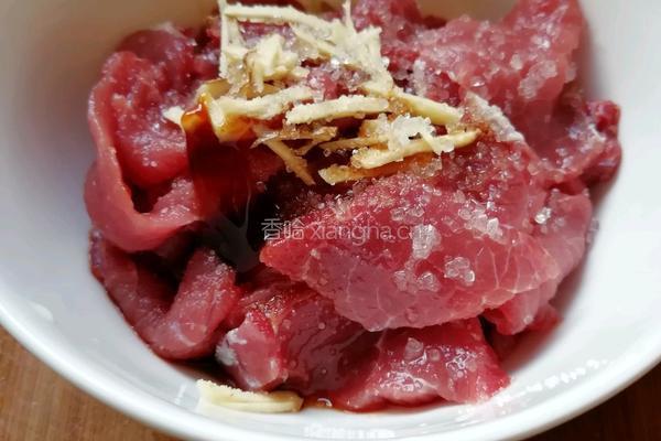 牛肉荷兰豆苗汤的做法图解5