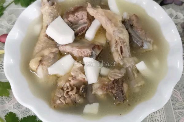 椰子排骨鸡汤的做法图解12