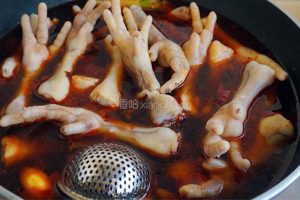 香辣卤凤爪的做法图解12