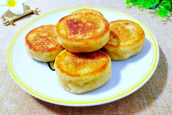 黑芝麻红薯发面饼