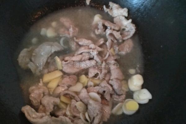 家常芹菜炒肉片的做法图解6