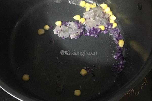 金汤虾球海螺面的做法图解5